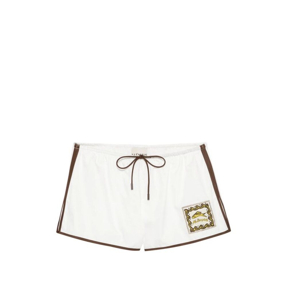 Alémais White Shorts - Mini Shorts Women